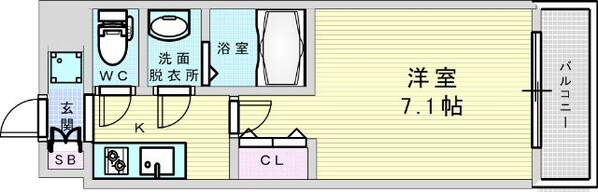 ウインズコート新大阪2の物件間取画像